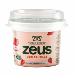 Yogurt Griego De Frutilla ZEUS 120 G
