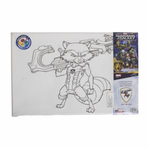 Lienzo Pre Impreso Diseño Rocket DISNEY 20X30CM