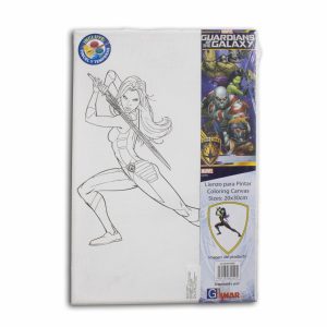 Lienzo Pre Impreso Diseño Gamora DISNEY 20X30CM