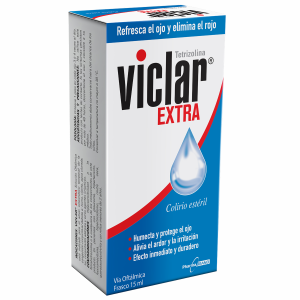 Solución Oftálmica Tratamiento Del Ojo Rojo VICLAR 15 Ml
