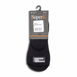 Medias Valet Sin Costura Negro SÚPER K Talla 9-11