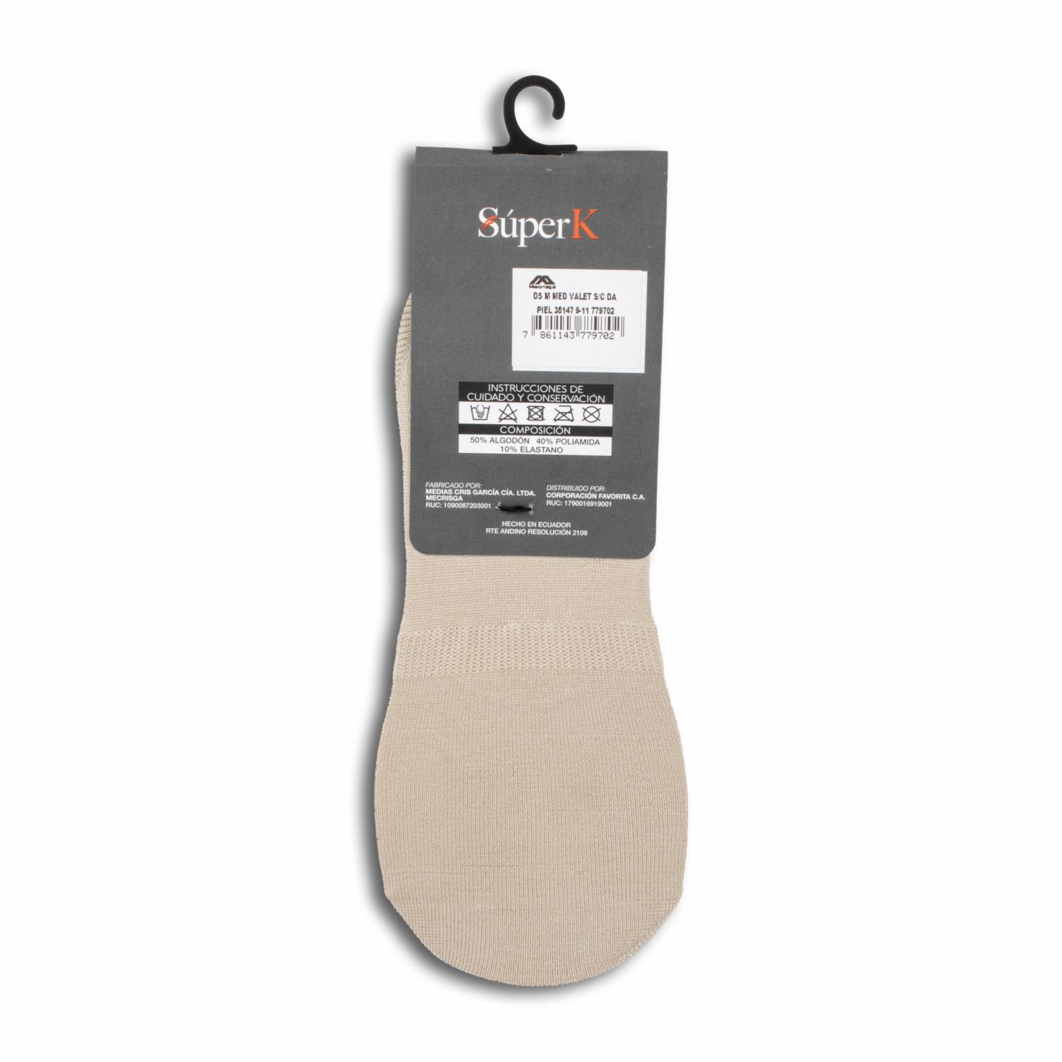 Medias Valet Sin Costura Piel SÚPER K Talla 9-11 - Image 2