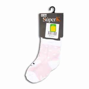 Medias Flipa Lisa Varios Colores SÚPER K Talla 12 a 18 Meses