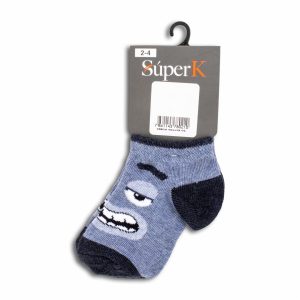 Medias Monster Varios Colores SÚPER K Talla 2 - 4