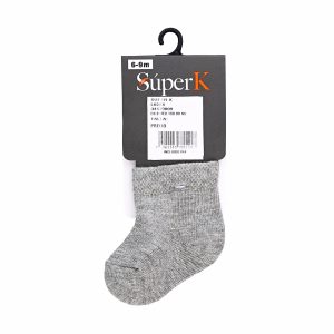 Medias Tobilleras SÚPER K Talla 6 - 9 Meses