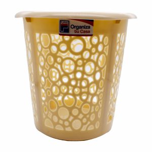 Papelero Calado Crema PLAPASA 5,5 L