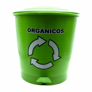 Basurero Automático Verde Organicos PLAPASA Unidad