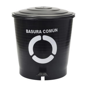 Basurero Automático Negro (Basura Común) PLAPASA Unidad