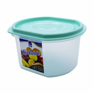 Ovalware Alto Con Tapa Verde Menta Velvet PLAPASA