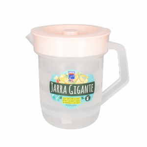 Jarra Gigante Con Tapa Palo Rosa Velvet PLAPASA 23,5 Cm Diam 19 Cm