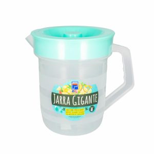 Jarra Gigante Con Tapa Verde Menta Velvet PLAPASA 23,5 Cm Diam 19 Cm