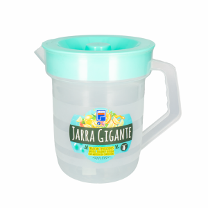 Jarra Gigante Con Tapa Verde Menta Velvet PLAPASA 23,5 Cm Diam 19 Cm