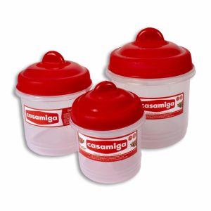 Set Pomos Rojo Rio CASAMIGA Unidad