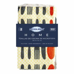 Paño De Cocina Vancouver Utensilios MICROLIMPIA 48 X 40 Cm