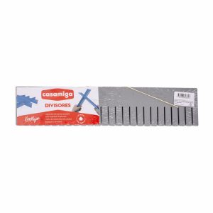 Divisores Multiuso Para Cajas Y Cajones Color Gris CASAMIGA