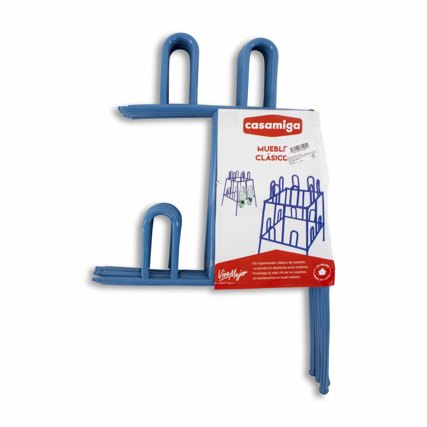 Organizador De Zapatos Color Azul CASAMIGA Unidad