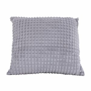 Cojín Gris Panal Textura TEXTIELITES 42 X 42 Cm