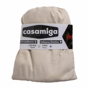 Sobre Sábana Beige CASAMIGA 2 Plazas