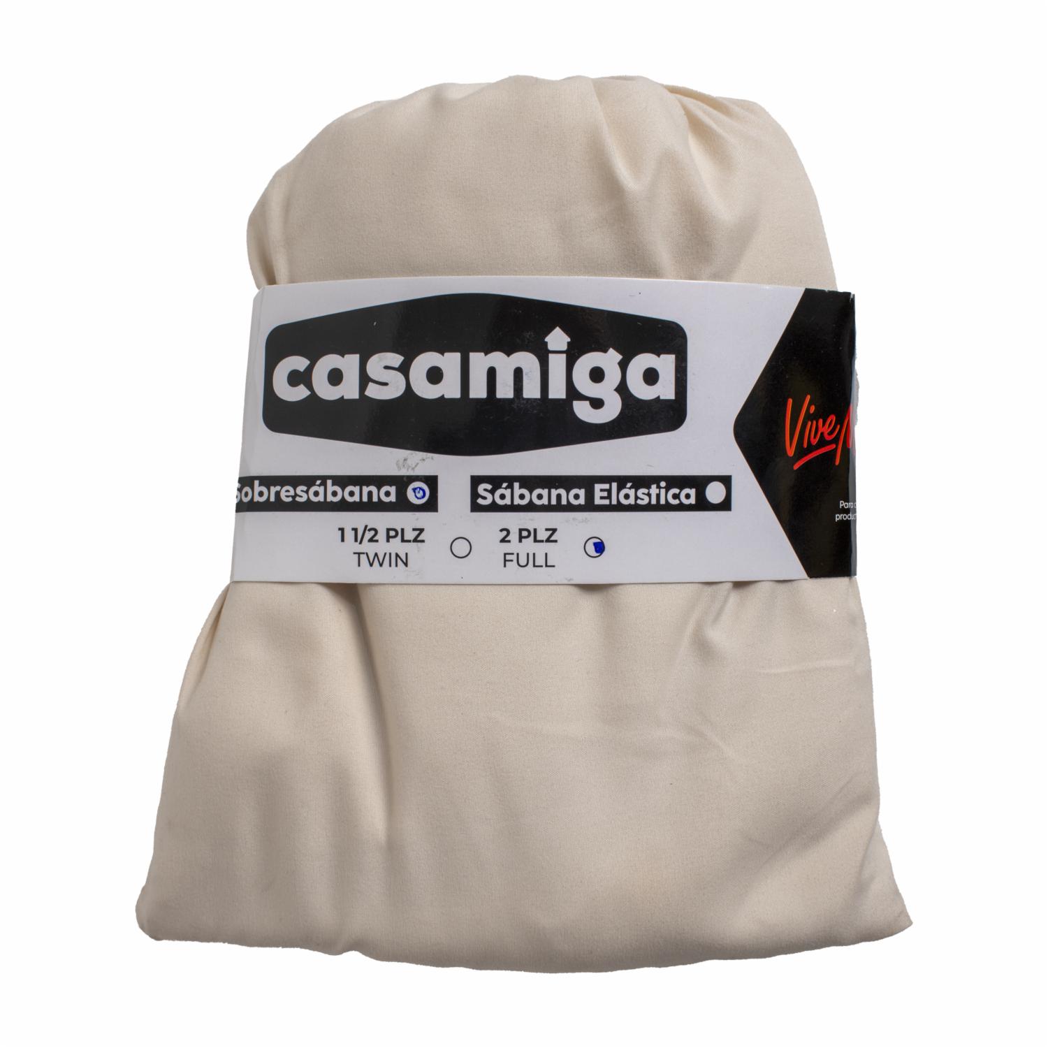 Sobre Sábana Beige CASAMIGA 2 Plazas