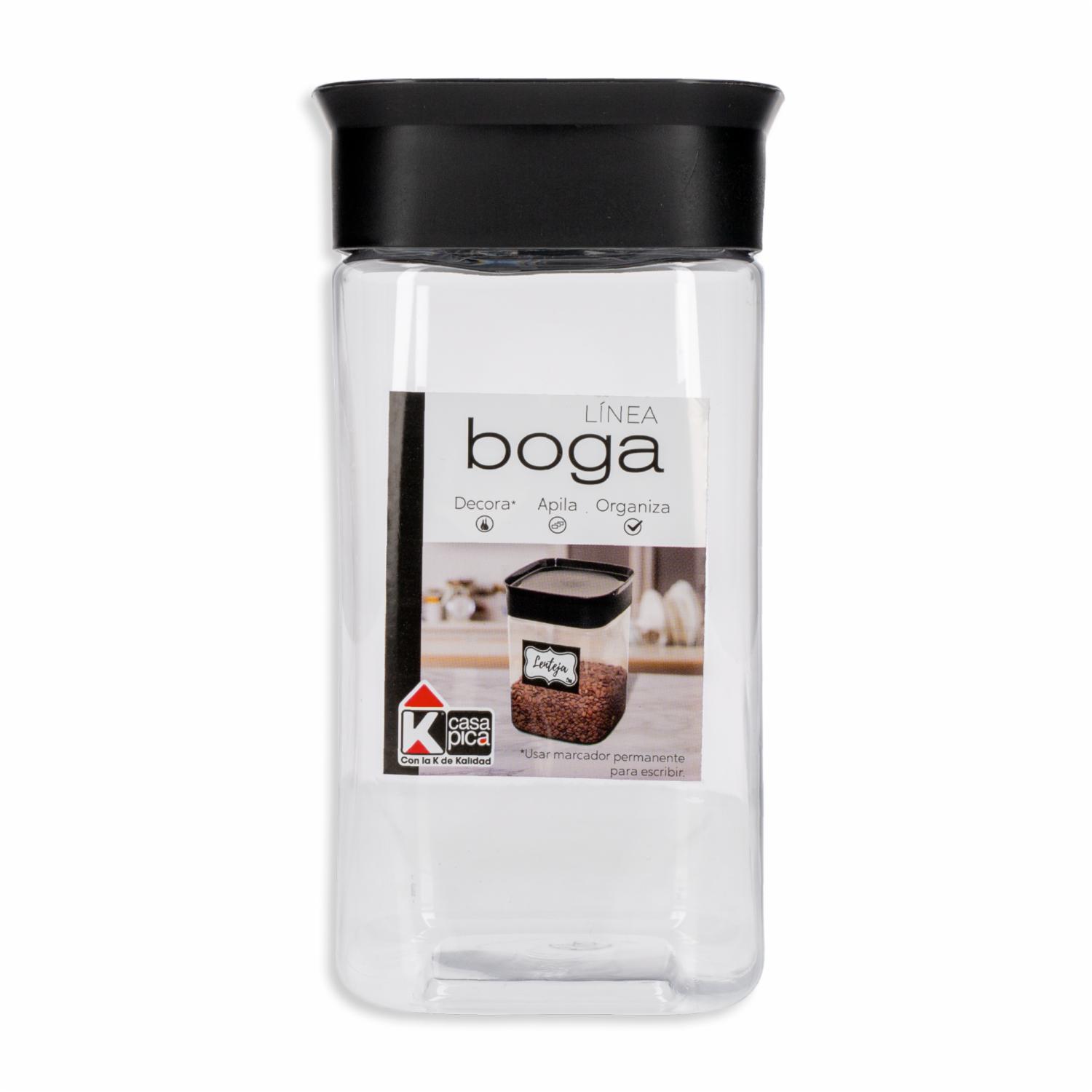 Pomo Mini Boga Color Negro CASA PICA 1.5 L