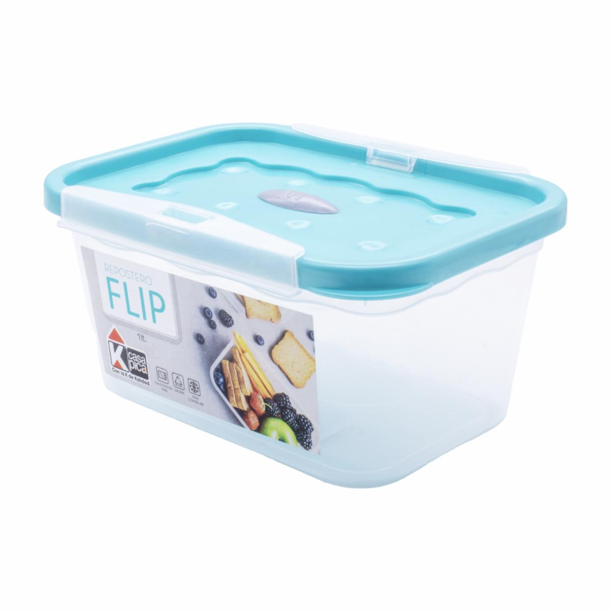 Repostero Flip Color Menta CASA PICA 1 Litros