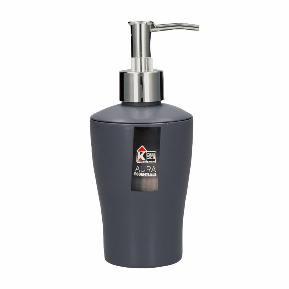 Dispensador De Jabón Aura Essential Gris Osc CASA PICA 200 Ml