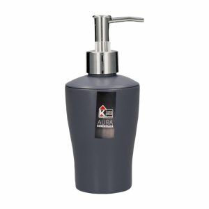 Dispensador De Jabón Aura Essential Gris Osc CASA PICA 200 Ml
