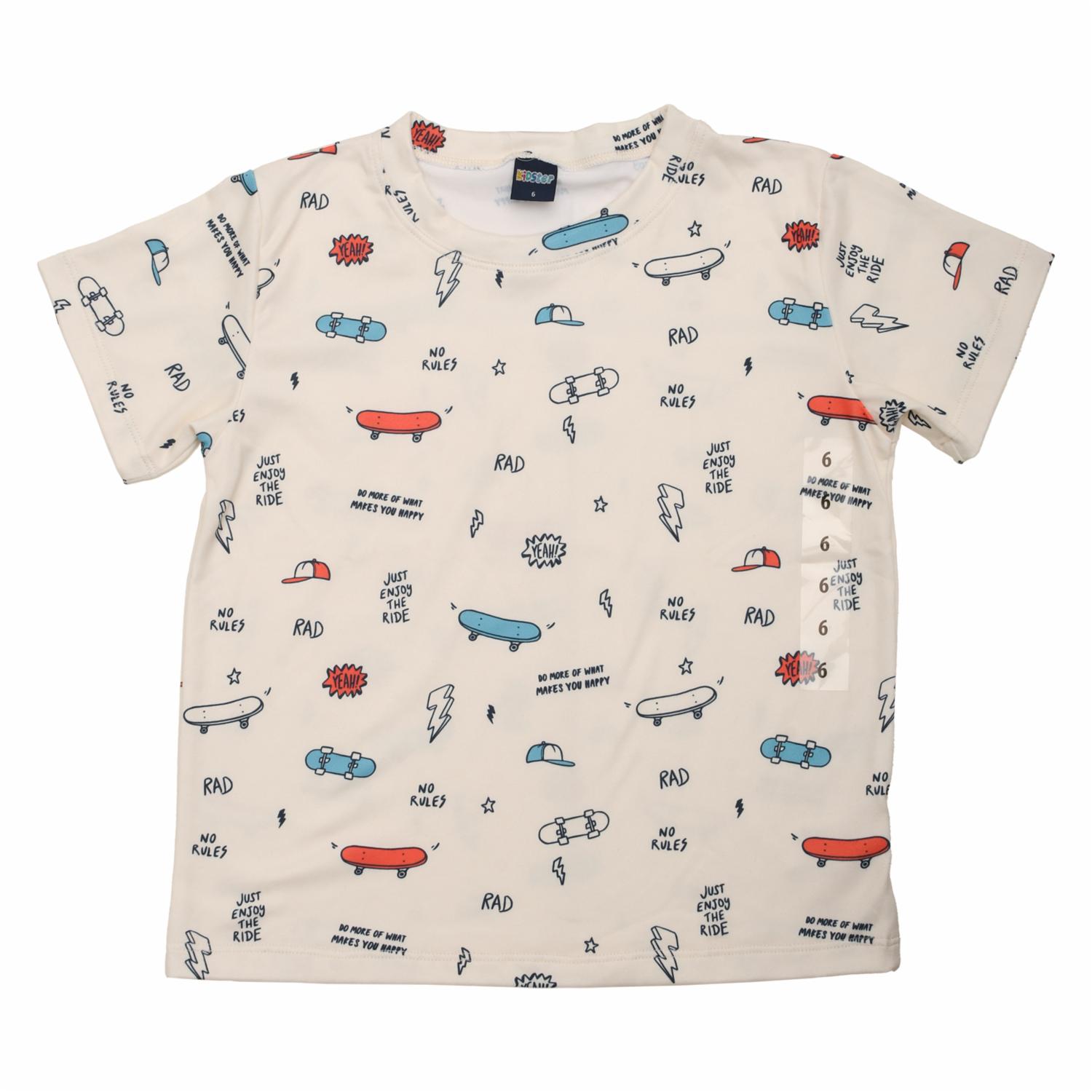 Camiseta Estampada Mangas Cortas Cuello Redondo KIDSTER