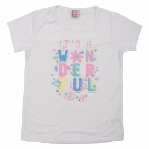 Camiseta Estampada Mangas Cortas Cuello Redondo SWEET COLOR