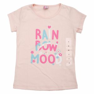 Camiseta Estampada Mangas Cortas Cuello Redondo SWEET COLOR