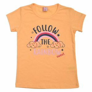 Camiseta Estampada Mangas Cortas Cuello Redondo SWEET COLOR Talla 4