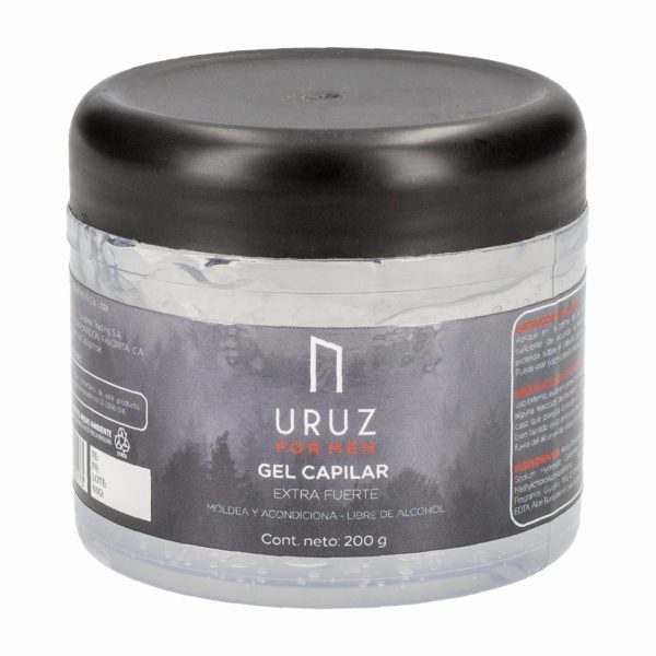 Gel Capilar Extra Fuerte Para Hombre URUZ