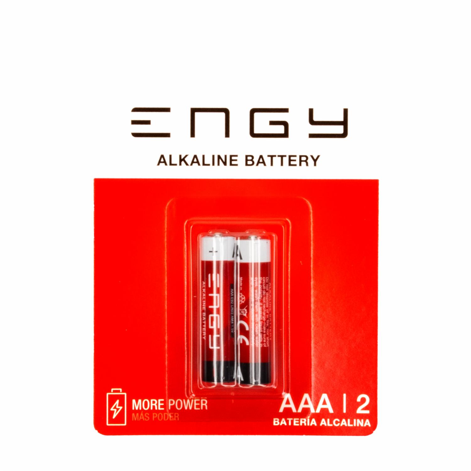 Pilas Alcalinas AAA ENGY X 2 Uds