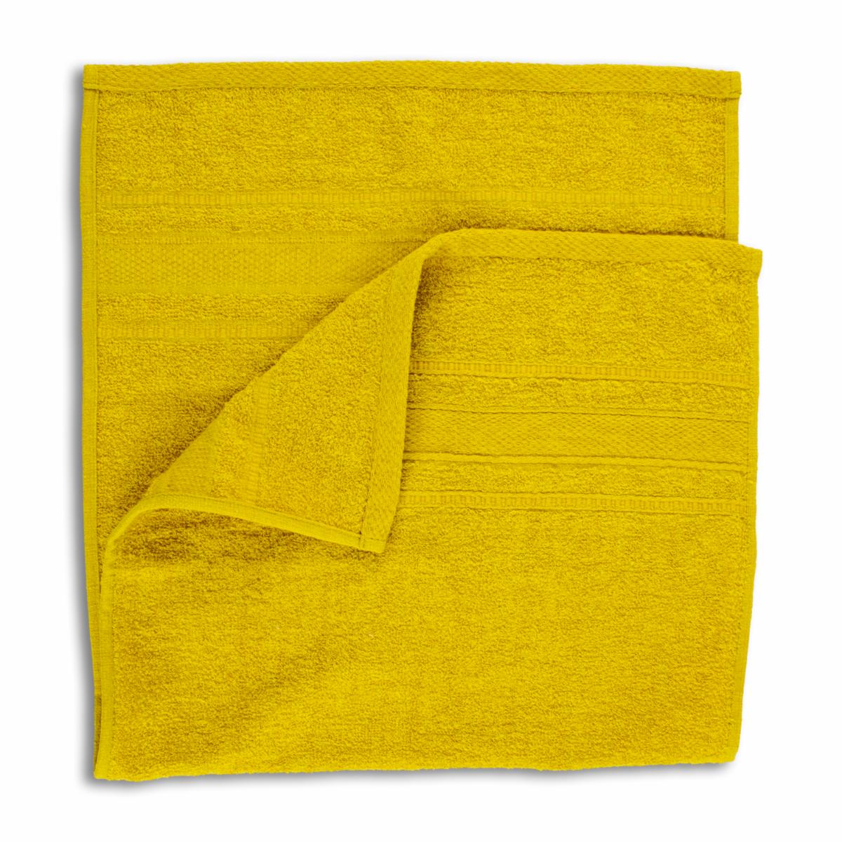 Toalla De Tocador Diseño Albizu Amarillo CASAMIGA 60 X 40 Cm