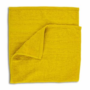 Toalla De Tocador Diseño Albizu Amarillo CASAMIGA 60 X 40 Cm