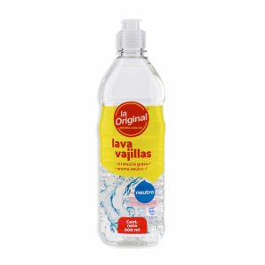 Lavavajillas Líquido Neutro Sin Aroma LA ORIGINAL 500 Ml
