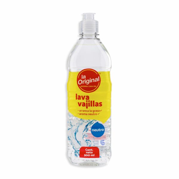 Lavavajillas Líquido Neutro Sin Aroma LA ORIGINAL