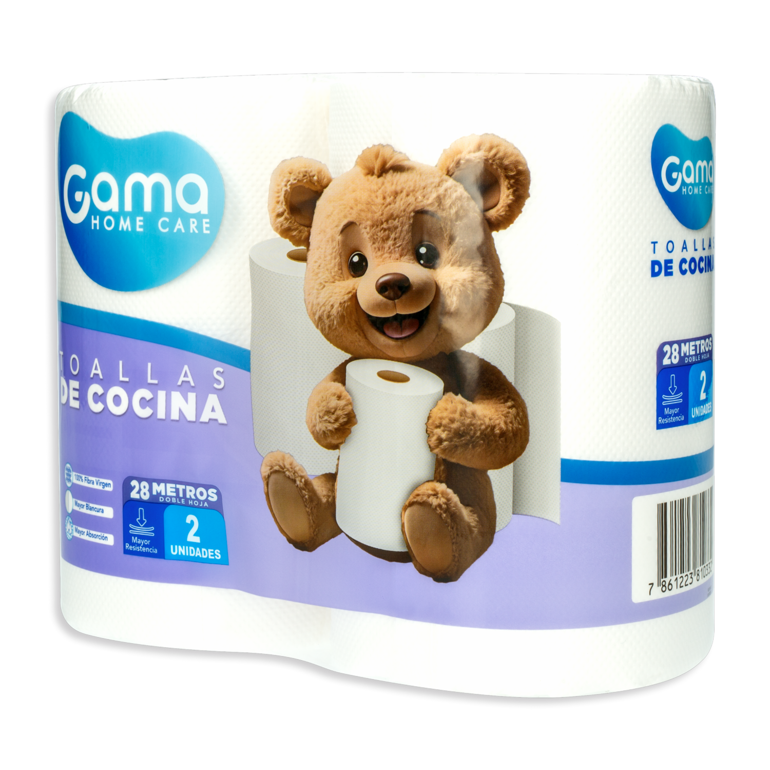 Toalla De Cocina Mayor Resistencia GAMA X 2 Uds
