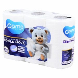 Papel Higiénico Doble Hoja GAMA 6 X 15 Metros