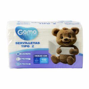 Servilleta En Z GAMA X 100 Uds