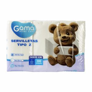 Servilleta En Z GAMA X 300 Uds