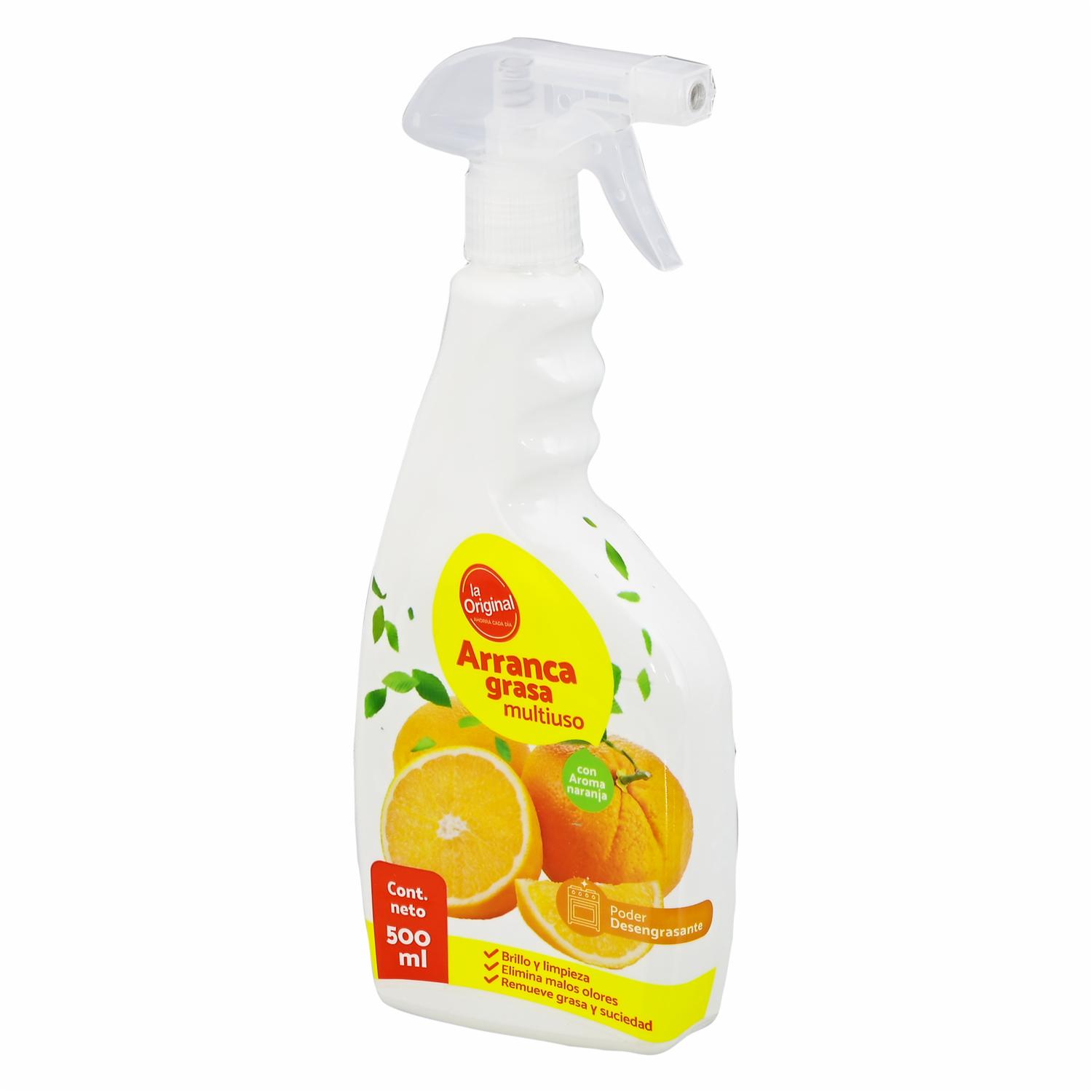 Arranca Grasa Líquido Multiusos Aroma Naranja LA ORIGINAL 500 Ml