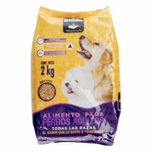 Alimento Para Perros Adultos Todas Las Razas Sabor A Pollo EL ARTESANAL 2 Kg