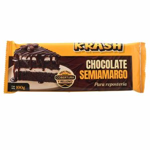 Chocolate Semiamargo De Repostería KRASH 100 G
