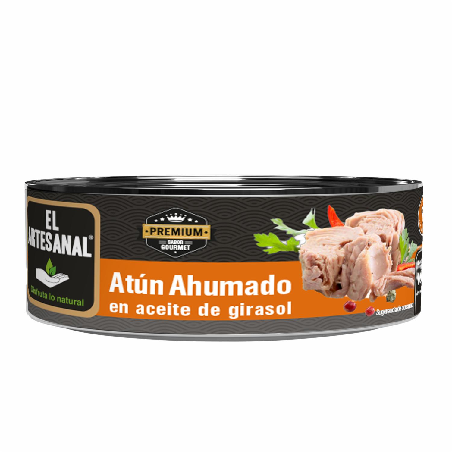 Atún Ahumado En Aceite De Girasol EL ARTESANAL 160 G