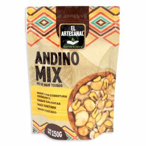 Mix Andino Habas Maní Y Tostado EL ARTESANAL 150 G
