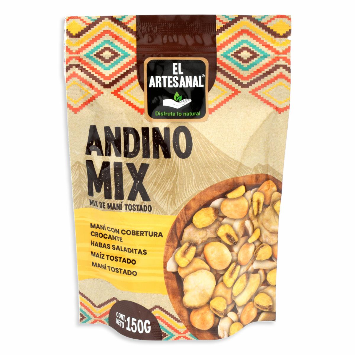 Mix Andino Habas Maní Y Tostado EL ARTESANAL 150 G