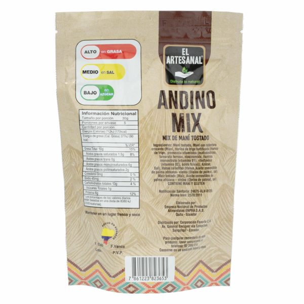 Mix Andino Habas Maní Y Tostado EL ARTESANAL - Image 2