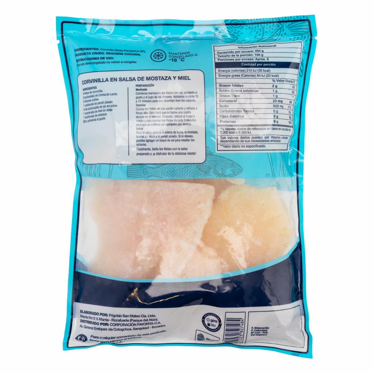 Pescado Corvinilla EL ARTESANAL 454 G - Image 2