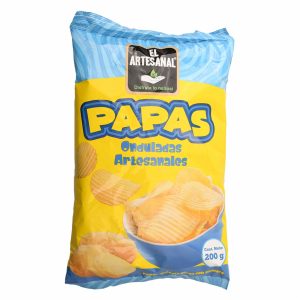Papas Fritas Onduladas EL ARTESANAL 200 G